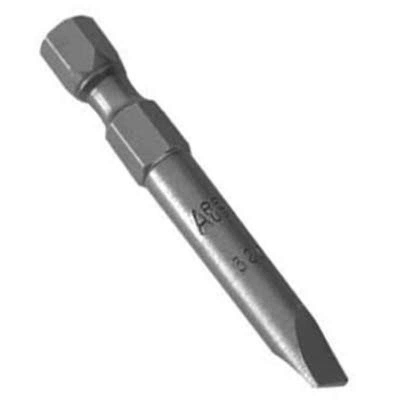 Apex® 326 Hex Slotted Power Drive Bit, 1/4 in, 4F-5R x 2-3/4 in